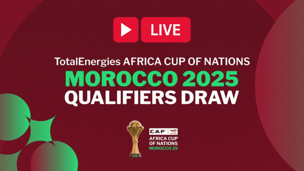 TotalEnergies CAF Africa Cup of Nations Morocco 2025 Qualifiers Draw