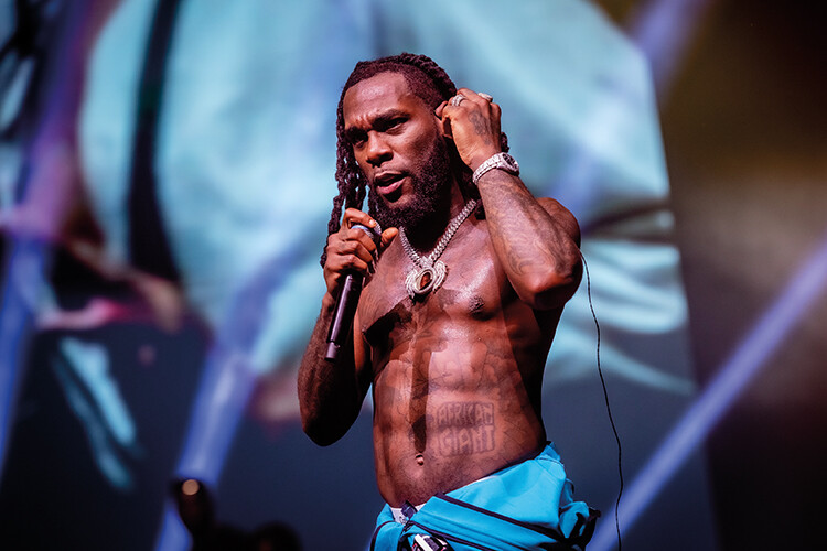 Nigerian singer, songwriter and record producer Burnah Boy is a global success