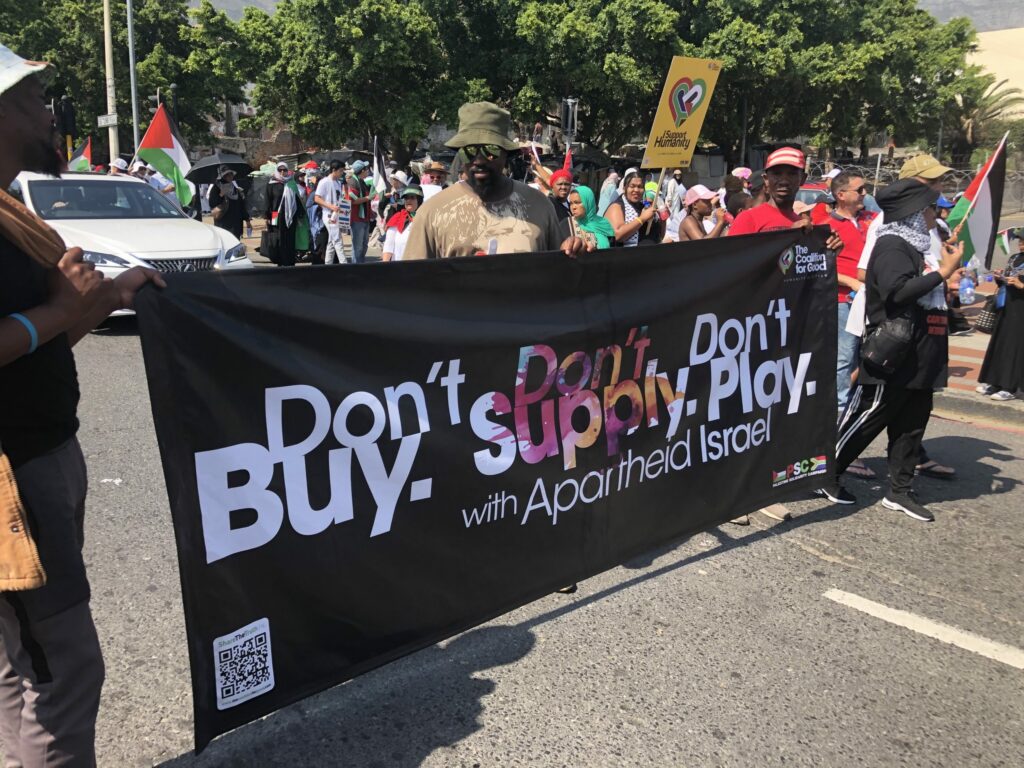 'Unfinished Business' - Protesters Demand South Africa Sanctions Israel