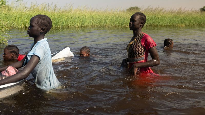 Climate change: The world’s newest nation is both drying up and drowning