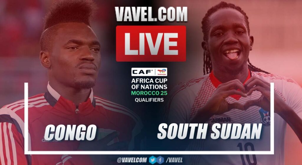 Highlights and Best Moments, Congo 1-0 South Sudan LIVE Score Updates in African Cup of Nations qualifiers | September 5, 2024