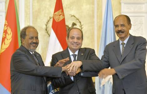 AFRICA/ERITREA - Egypt, Eritrea, Somalia leaders hold Tripartite Summit in Asmara