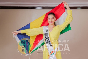 Seychelles' former Miss Regatta wins Miss University Africa Tourism title