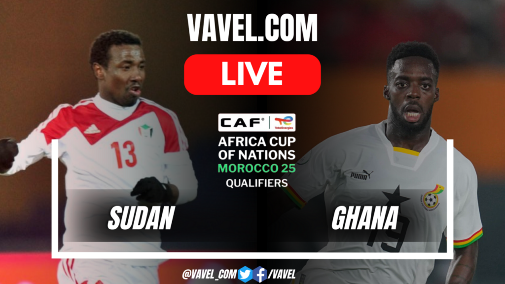 Goals and Highlights for Sudan 2-0 Ghana in Africa Cup of Nations Qualifiers | October 15, 2024