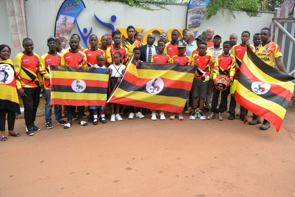 Buoyant team Uganda flagged for Morocco