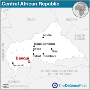 Central African Republic map