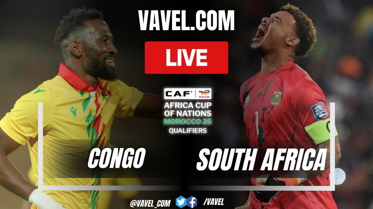 Congo vs South Africa LIVE Score Updates, Stream Info and How to Watch African Cup of Nations Qualifiers Match