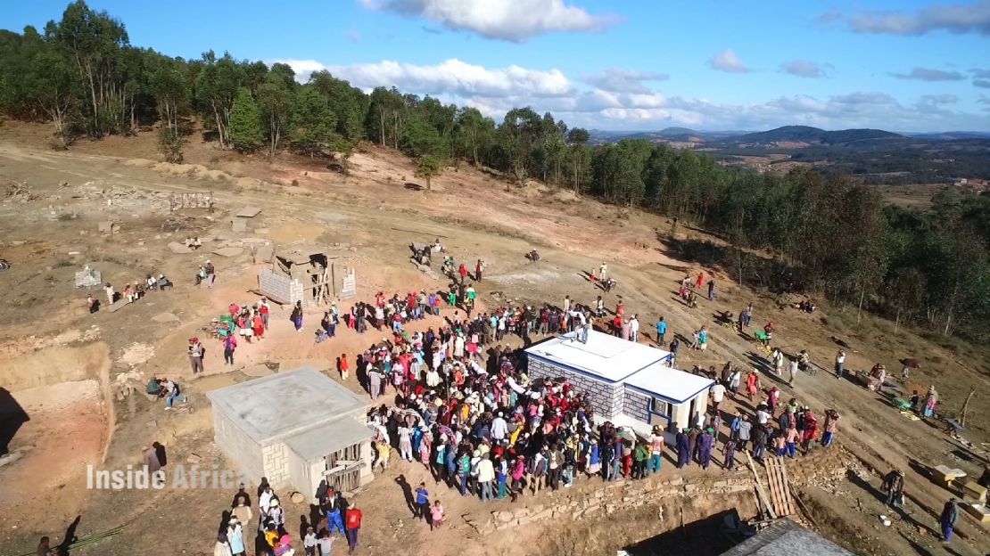 Celebration surrounding the ancestral crypt