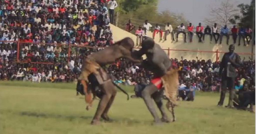 South Sudanese using wrestling as a tool for peace