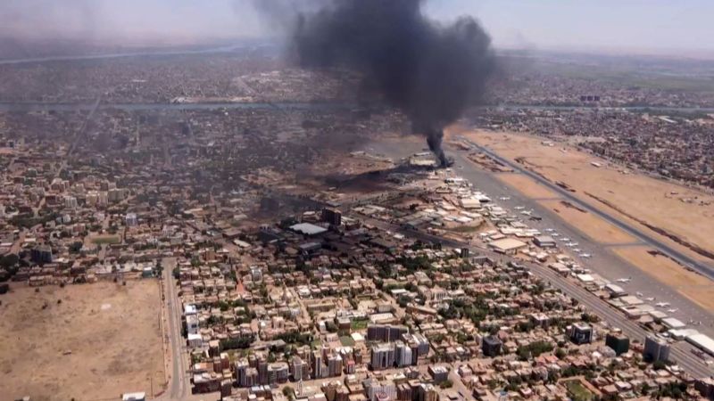 Sudan conflict: At least 21 killed in airstrike on Sudanese market as civil war rages