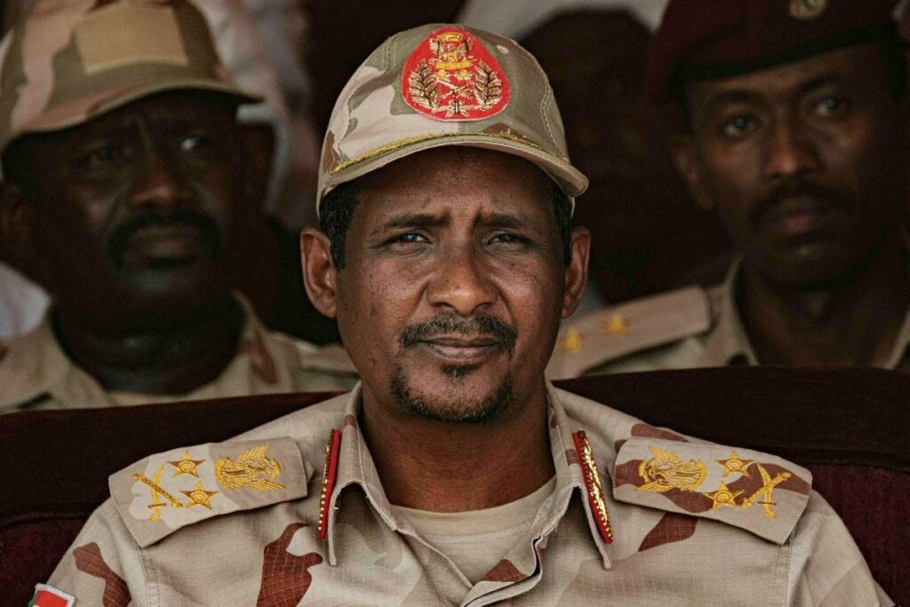 Sudan warlord accuses Egypt of targeting RSF troops