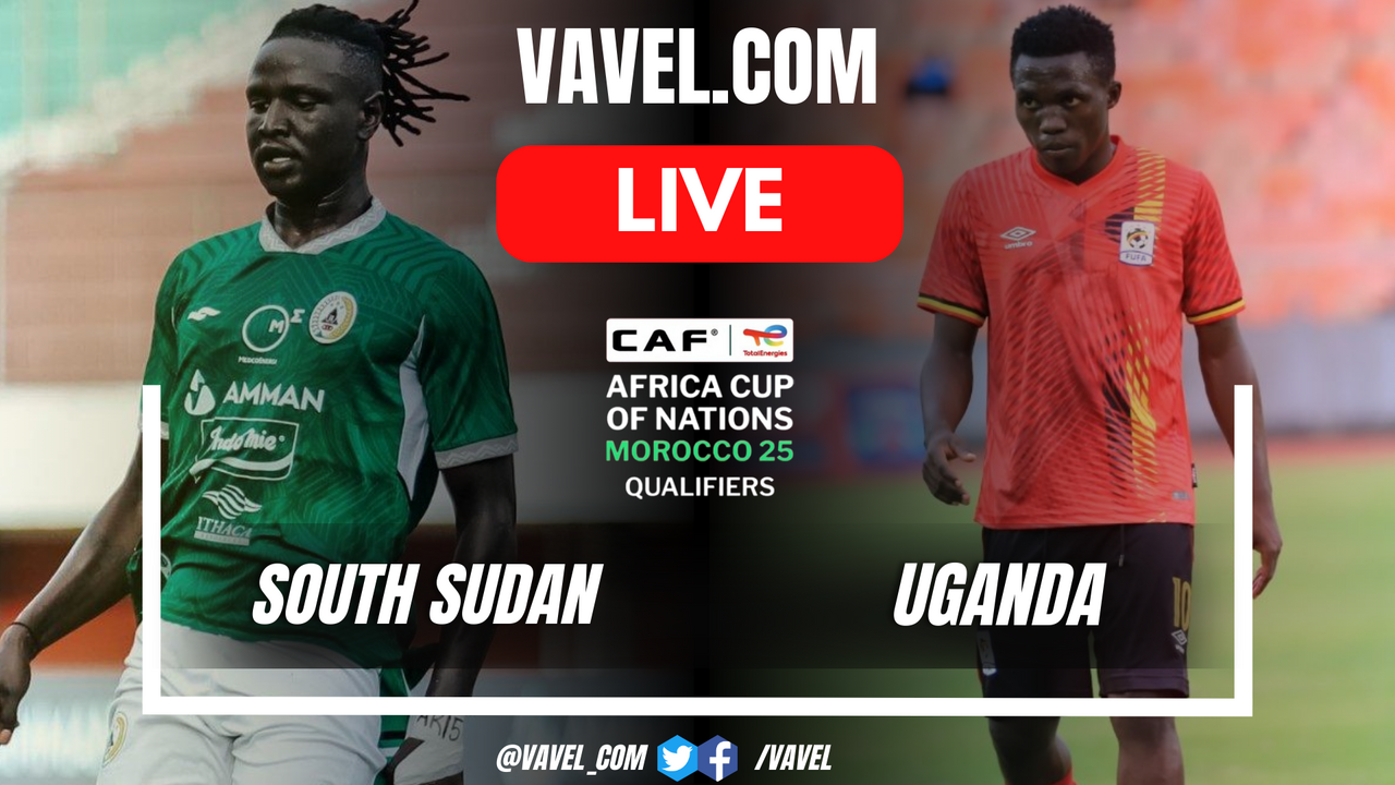 Summary: South Sudan 1-2 Uganda in African Cup of Nations