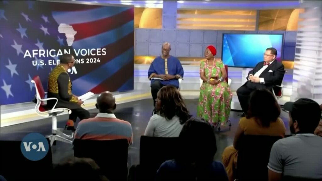 US and African leaders discuss race to White House during VOA town hall